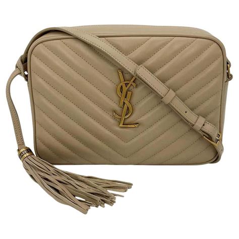 lou camera bag yves saint laurent|lou camera bag dark beige.